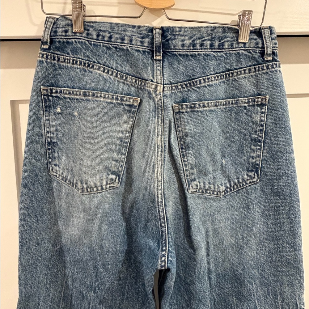 Zara Blue Flare & Wide Leg Jeans